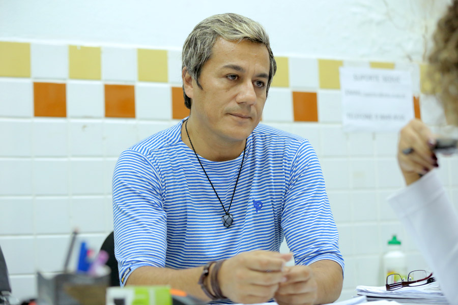 Diretor da Escola Estadual Mota Trigueiros, Francisco Lima. Foto: Itawi Albuquerque