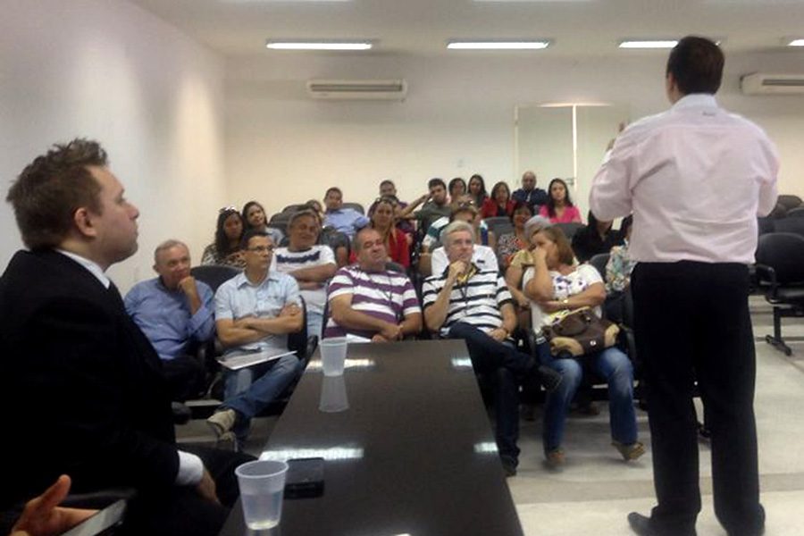 Servidores são capacitados por equipe da Diati